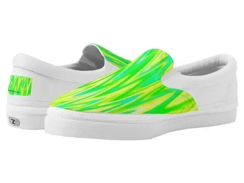 ZipZ Slip-On Sneakers-WAVY #1 ZipZ Slip-On Sneakers-from COLORADDICTED.COM-