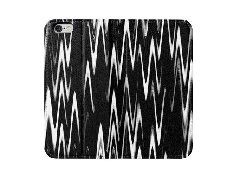 iPhone Wallets-WAVY #1 iPhone Wallets-Black & White-from COLORADDICTED.COM-