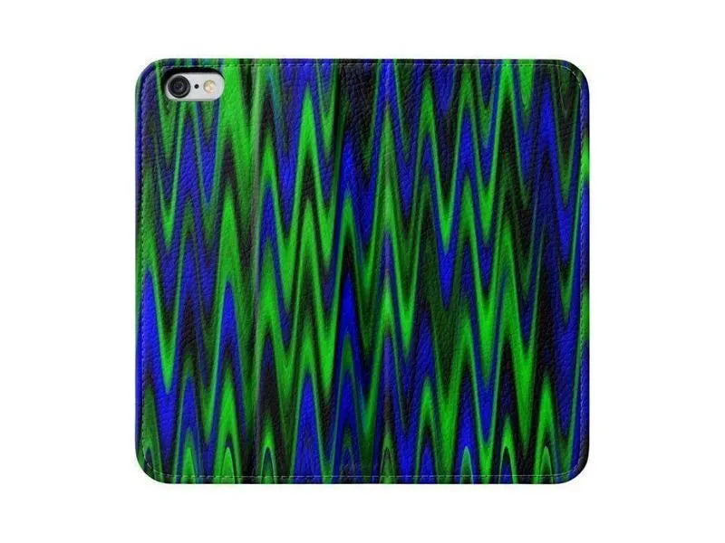iPhone Wallets-WAVY #1 iPhone Wallets-Blues & Greens-from COLORADDICTED.COM-