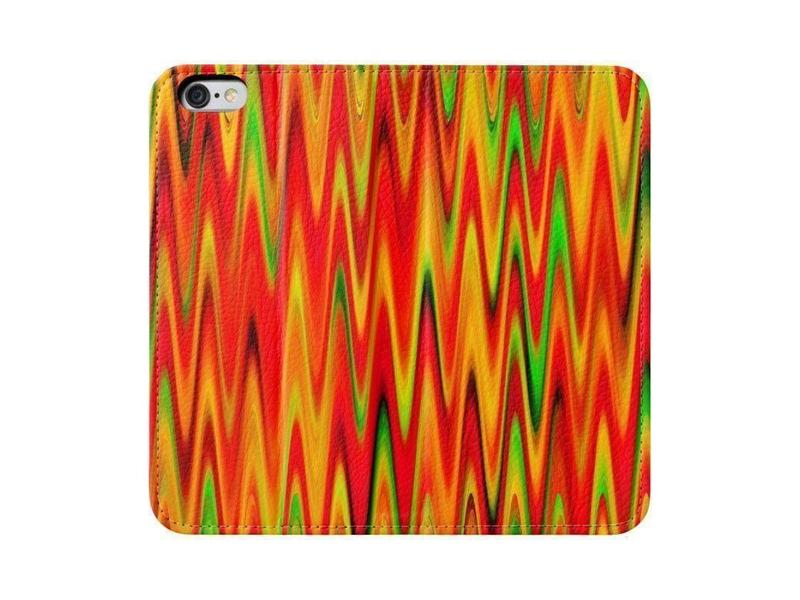 iPhone Wallets-WAVY #1 iPhone Wallets-Reds &amp; Oranges &amp; Yellows &amp; Greens-from COLORADDICTED.COM-