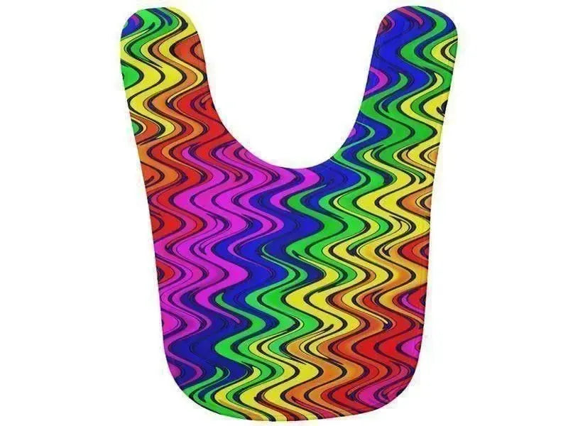 Baby Bibs-WAVY #2 Baby Bibs-from COLORADDICTED.COM-