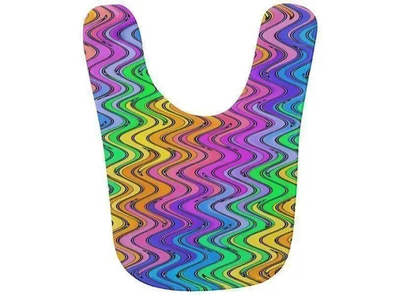 Baby Bibs-WAVY #2 Baby Bibs-from COLORADDICTED.COM-