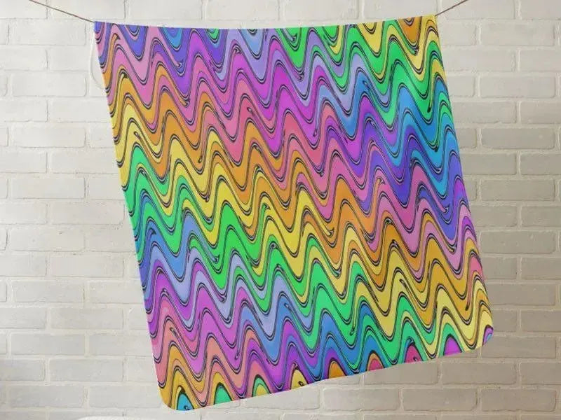 Baby Blankets-WAVY #2 Baby Blankets-from COLORADDICTED.COM-