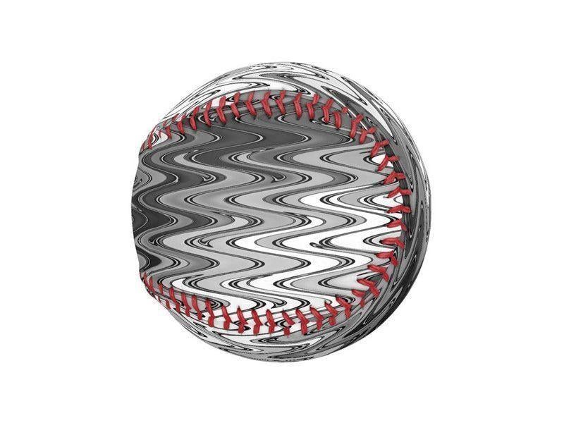 Baseballs-WAVY #2 Baseballs-Grays &amp; White-from COLORADDICTED.COM-