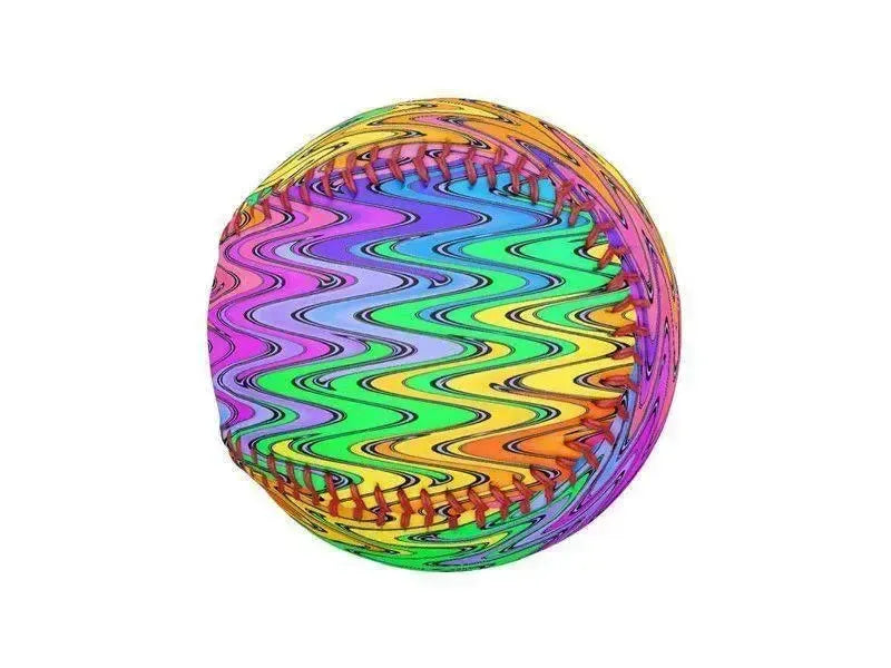 Baseballs-WAVY #2 Baseballs-Multicolor Light-from COLORADDICTED.COM-