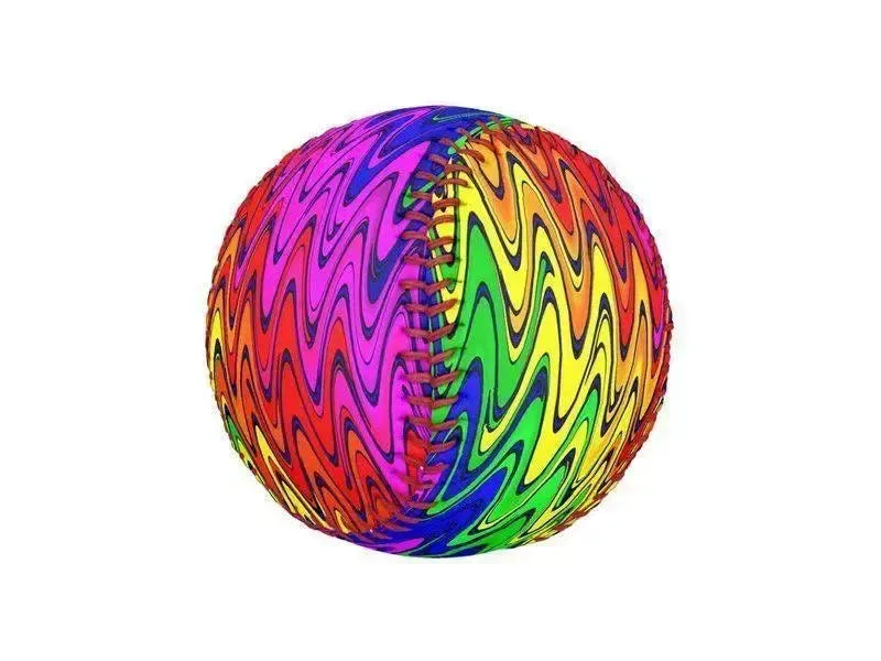 Baseballs-WAVY #2 Baseballs-from COLORADDICTED.COM-