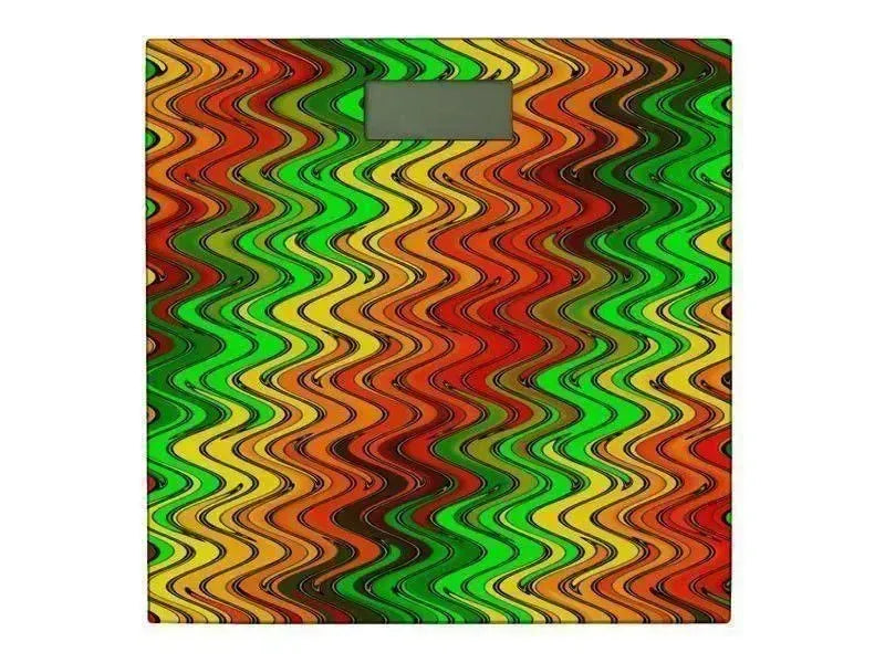 Bathroom Scales-WAVY #2 Bathroom Scales-from COLORADDICTED.COM-