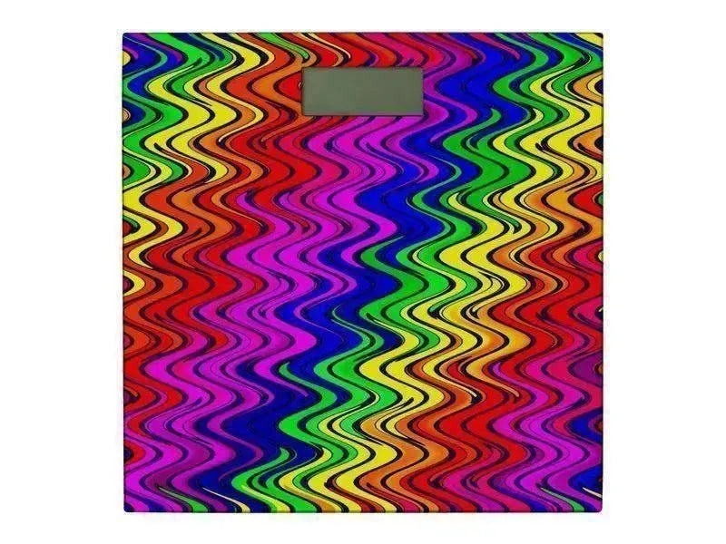 Bathroom Scales-WAVY #2 Bathroom Scales-from COLORADDICTED.COM-