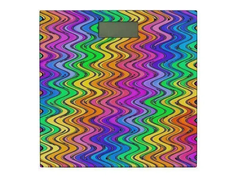 Bathroom Scales-WAVY #2 Bathroom Scales-from COLORADDICTED.COM-