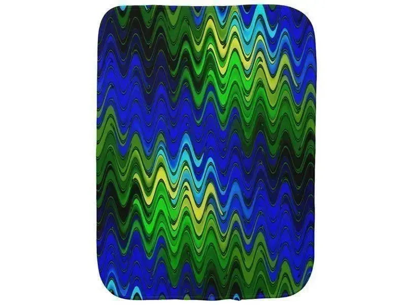 Burp Cloths-WAVY #2 Burp Cloths-from COLORADDICTED.COM-