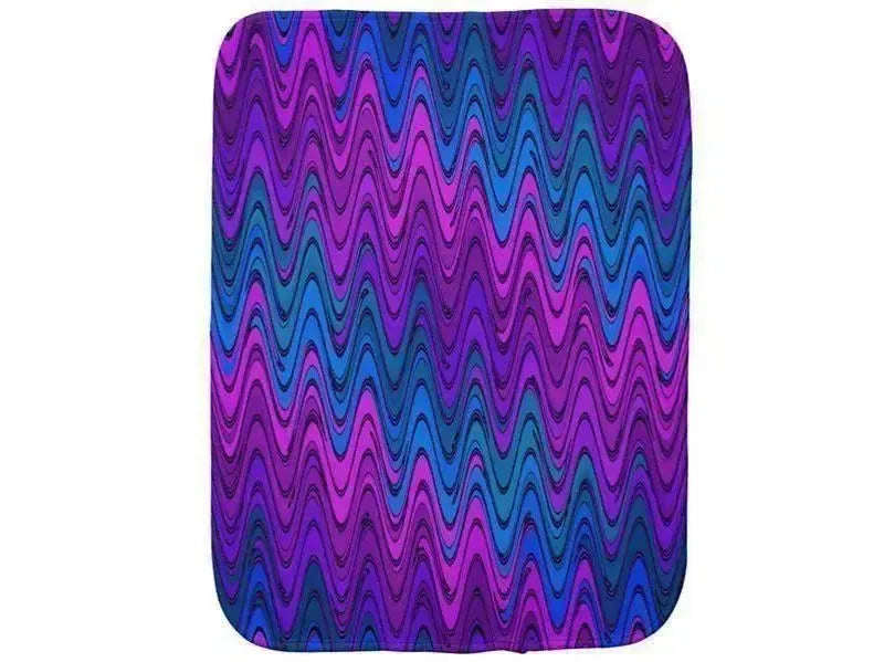 Burp Cloths-WAVY #2 Burp Cloths-from COLORADDICTED.COM-