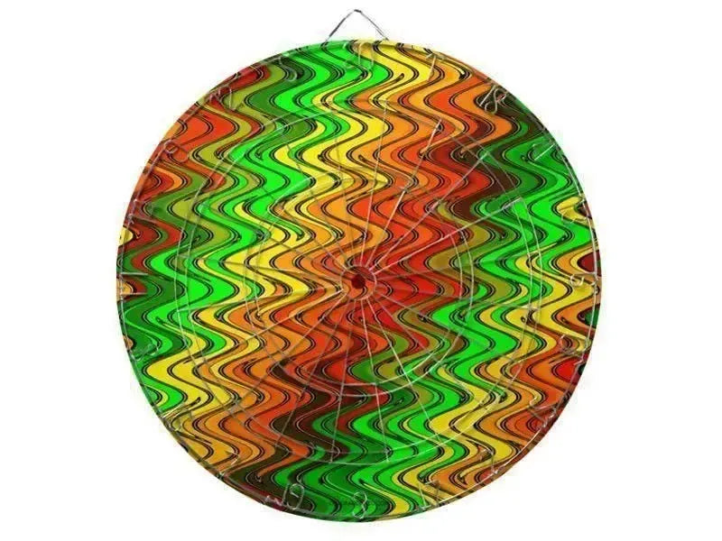 Dartboards-WAVY #2 Dartboards (includes 6 Darts)-Reds & Oranges & Yellows & Greens-from COLORADDICTED.COM-