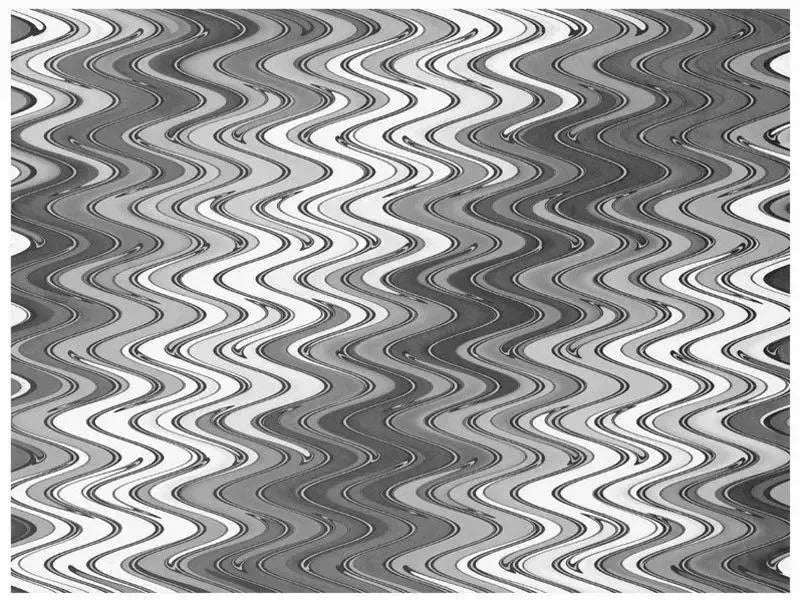 Fleece Blankets-WAVY #2 Fleece Blankets-Grays & White-from COLORADDICTED.COM-