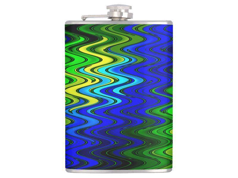 Hip Flasks-WAVY #2 Hip Flasks-from COLORADDICTED.COM-