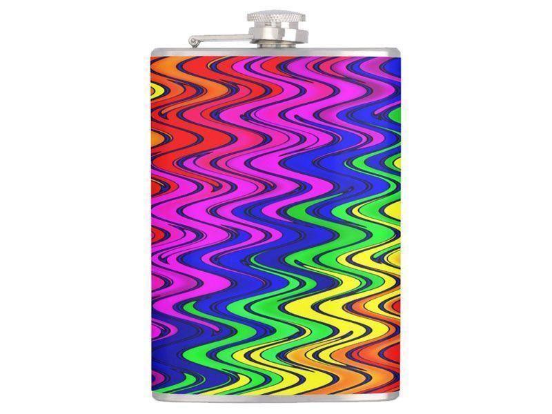 Hip Flasks-WAVY #2 Hip Flasks-from COLORADDICTED.COM-