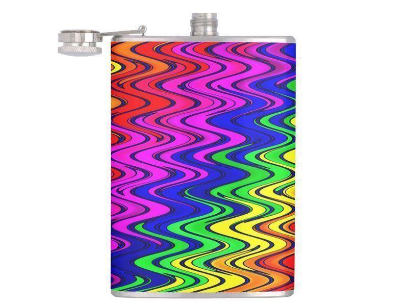 Hip Flasks-WAVY #2 Hip Flasks-from COLORADDICTED.COM-