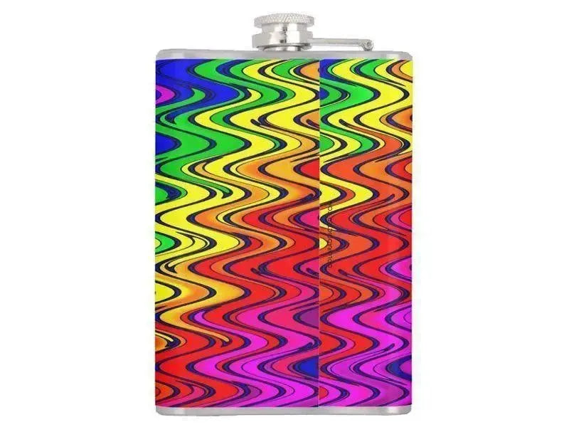 Hip Flasks-WAVY #2 Hip Flasks-from COLORADDICTED.COM-