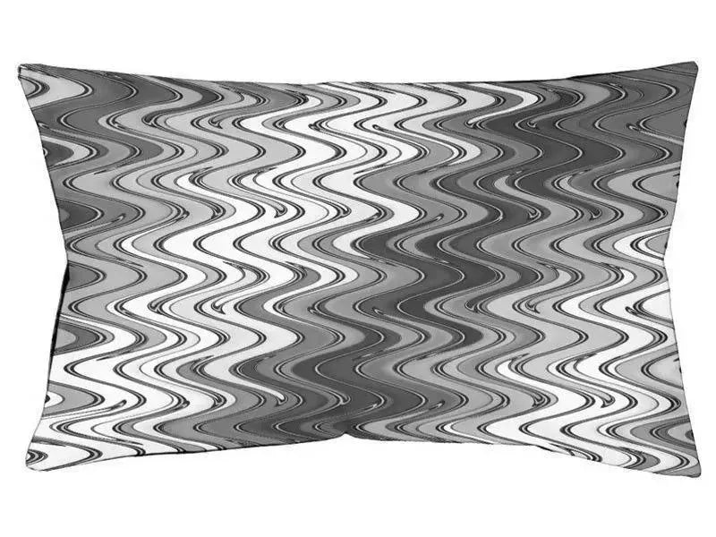 Dog Beds-WAVY #2 Indoor/Outdoor Dog Beds-Grays & White-from COLORADDICTED.COM-