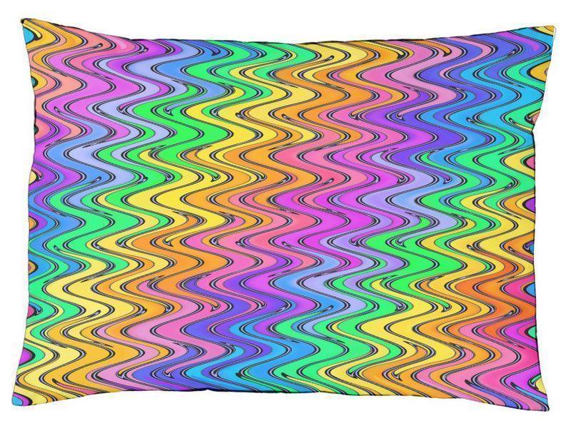 Dog Beds-WAVY #2 Indoor/Outdoor Dog Beds-Multicolor Light-from COLORADDICTED.COM-