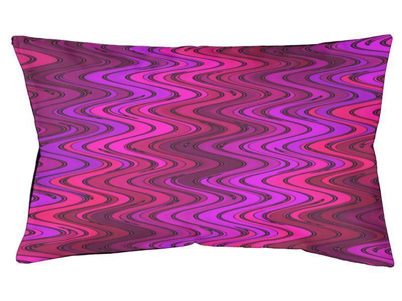Dog Beds-WAVY #2 Indoor/Outdoor Dog Beds-Purples, Fuchsias, Violets &amp; Magentas-from COLORADDICTED.COM-