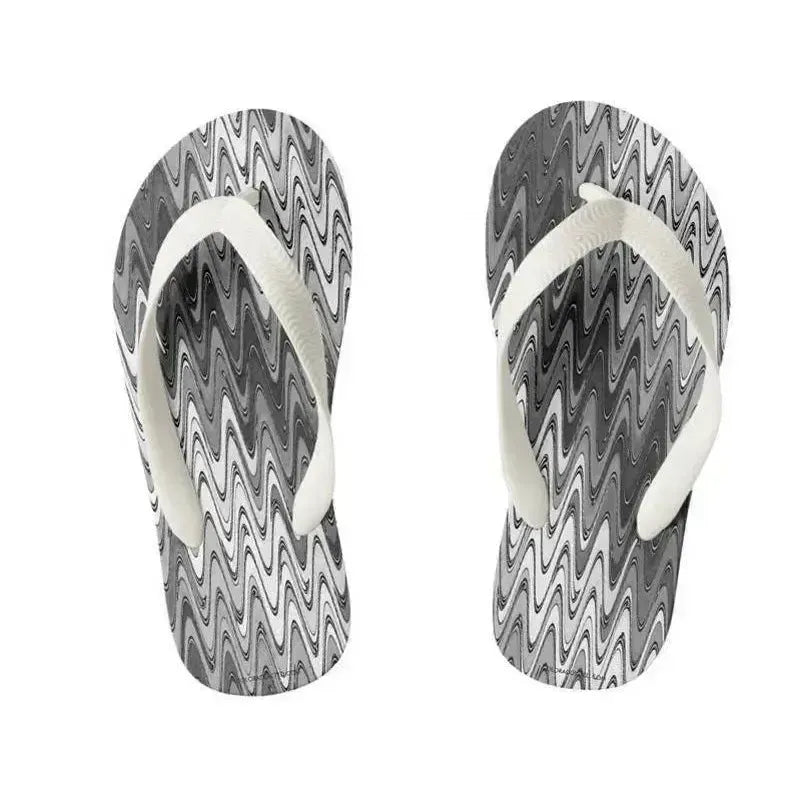 Kids Flip Flops-WAVY #2 Kids Flip Flops-from COLORADDICTED.COM-