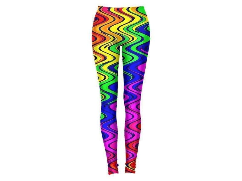 Leggings-WAVY #2 Leggings-Multicolor Bright-from COLORADDICTED.COM-