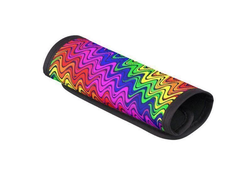 Luggage Handle Wraps-WAVY #2 Luggage Handle Wraps-Multicolor Bright-from COLORADDICTED.COM-