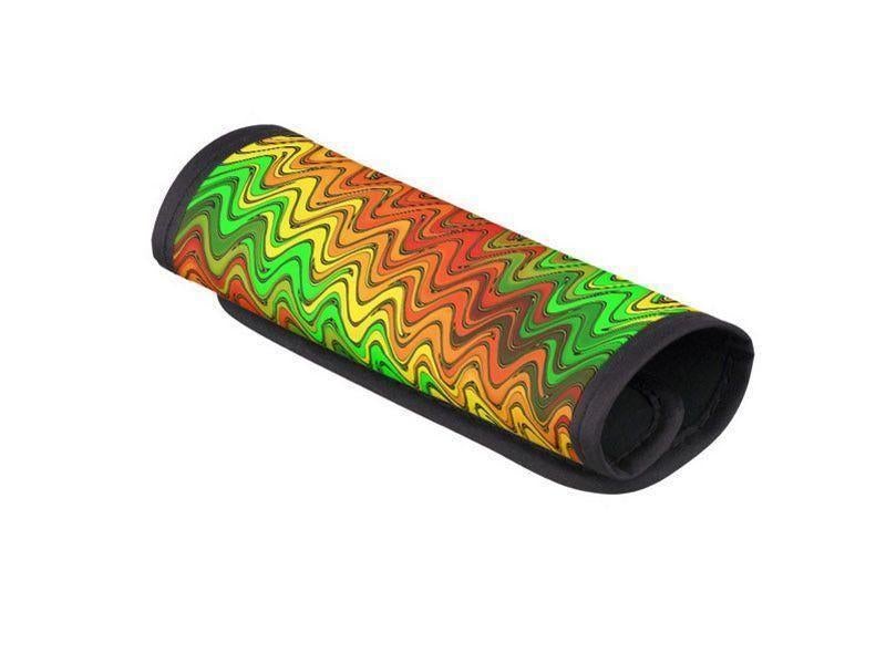 Luggage Handle Wraps-WAVY #2 Luggage Handle Wraps-from COLORADDICTED.COM-