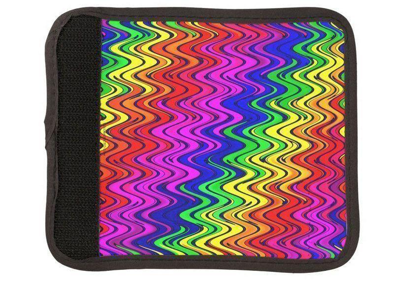 Luggage Handle Wraps-WAVY #2 Luggage Handle Wraps-Multicolor Bright-from COLORADDICTED.COM-