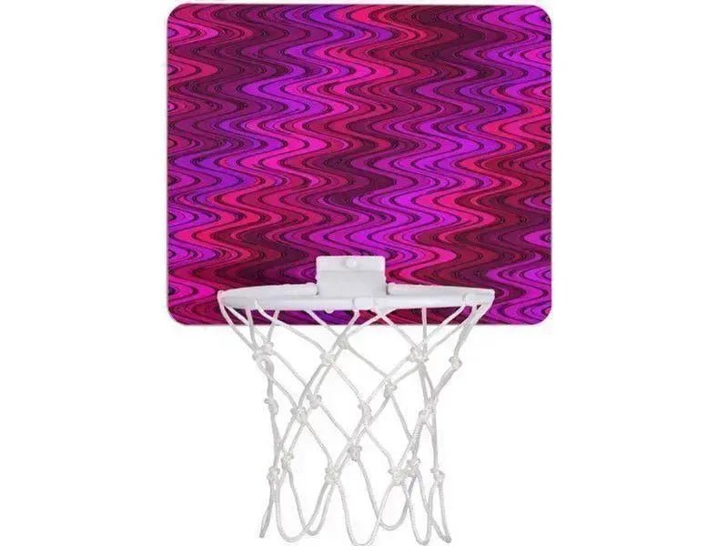Mini Basketball Hoops-WAVY #2 Mini Basketball Hoops-Purples & Fuchsias & Violets & Magentas-from COLORADDICTED.COM-