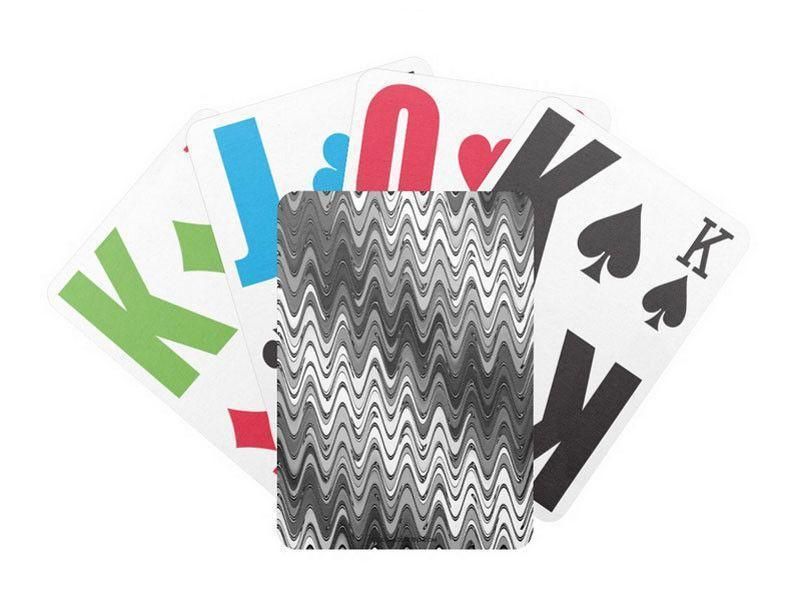Playing Cards-WAVY #2 Premium Bicycle® E-Z See® LoVision® Playing Cards for visually impaired players-from COLORADDICTED.COM-