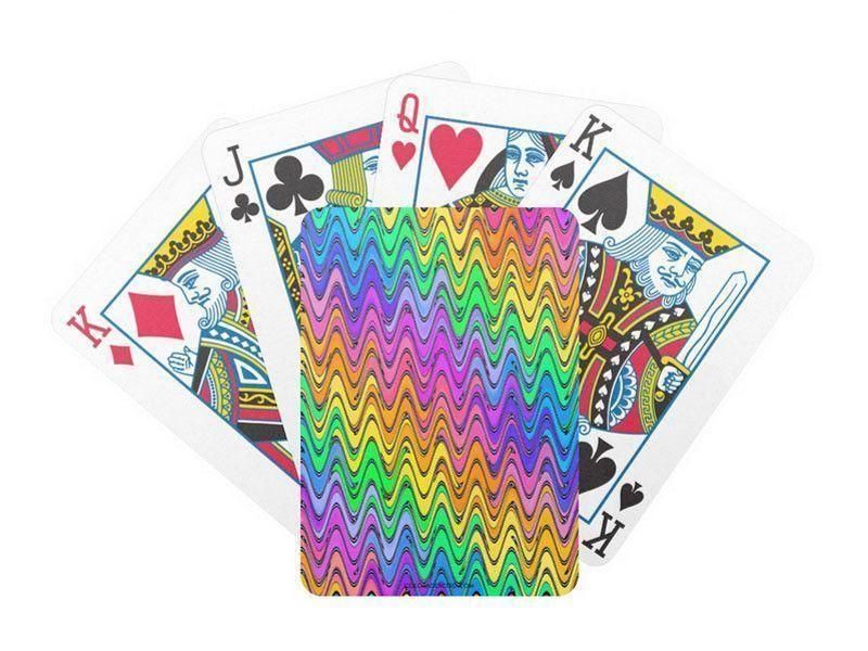 Playing Cards-WAVY #2 Premium Bicycle® Playing Cards-from COLORADDICTED.COM-