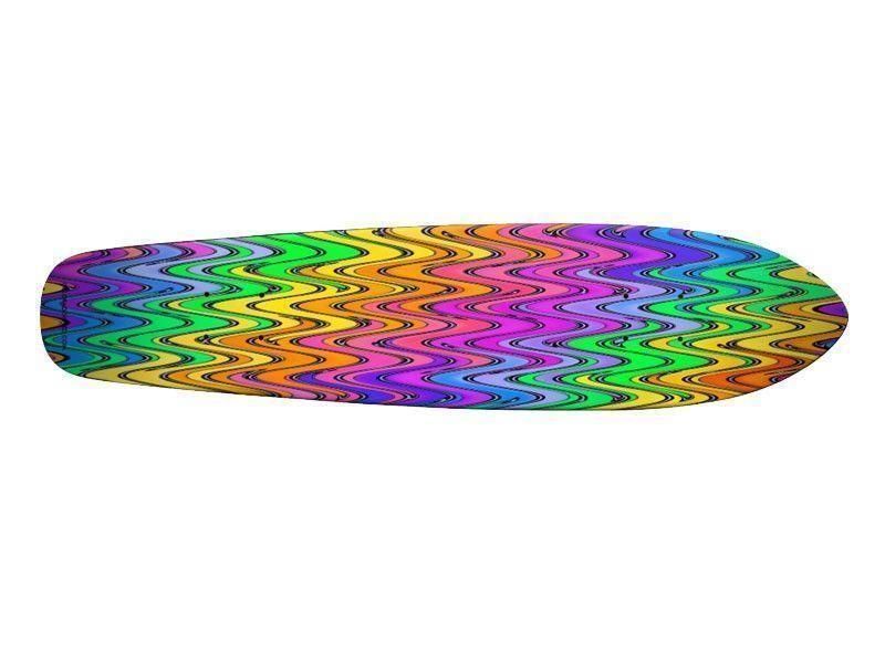 Skateboards-WAVY #2 Skateboards-Multicolor Light-from COLORADDICTED.COM-