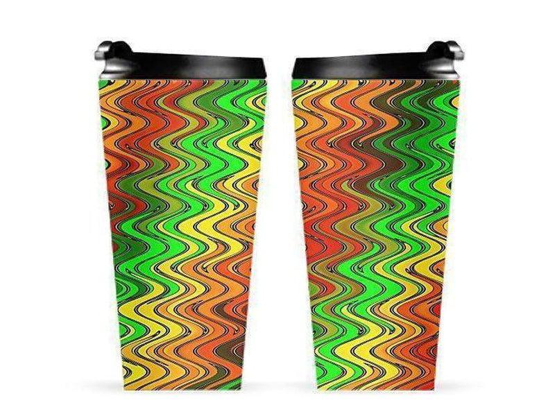 Travel Mugs-WAVY #2 Travel Mugs-from COLORADDICTED.COM-