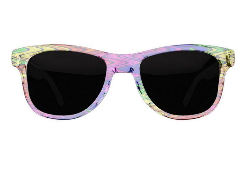 Wayfarer Sunglasses-WAVY #2 Wayfarer Sunglasses (transparent background)-Multicolor Bright-from COLORADDICTED.COM-