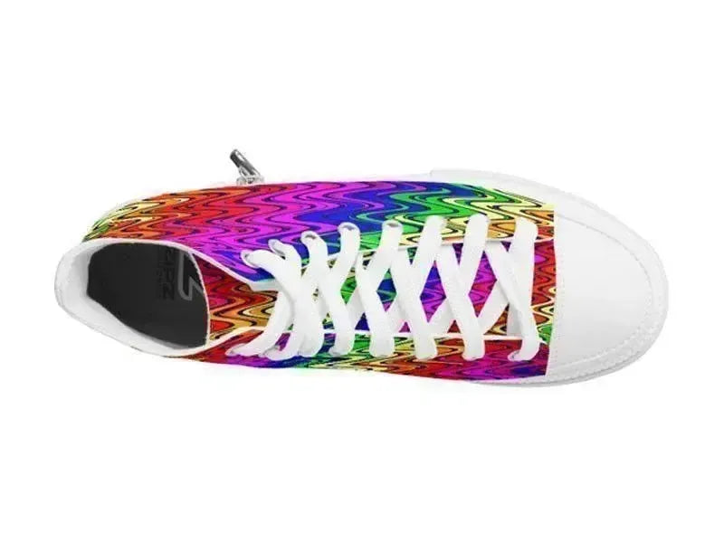 ZipZ High-Top Sneakers-WAVY #2 ZipZ High-Top Sneakers-from COLORADDICTED.COM-