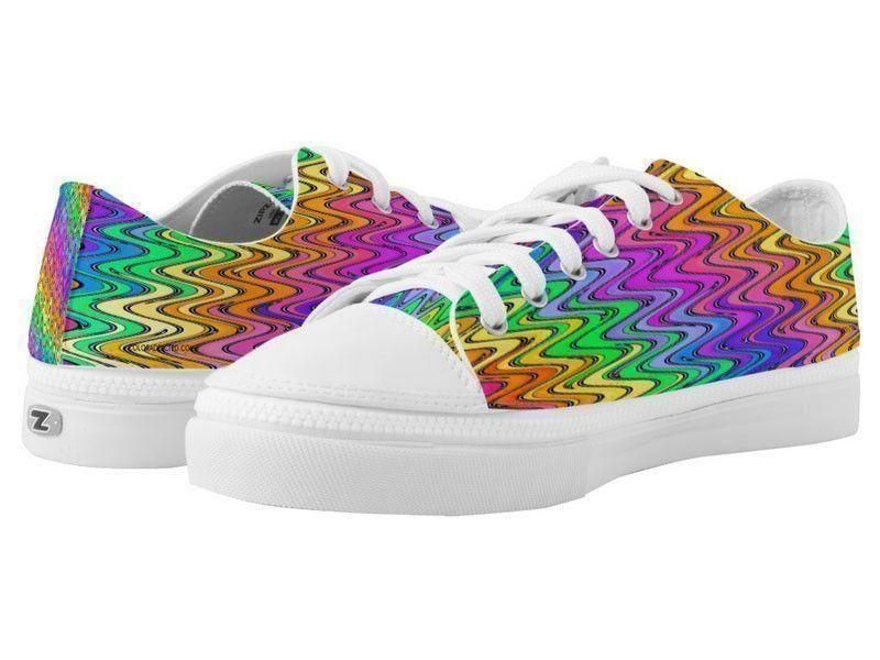 ZipZ Low-Top Sneakers-WAVY #2 ZipZ Low-Top Sneakers-Multicolor Light-from COLORADDICTED.COM-