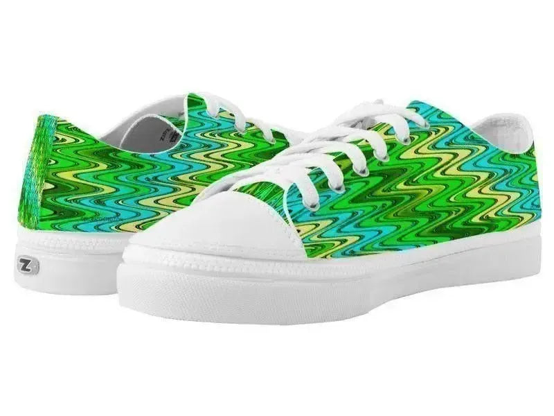 ZipZ Low-Top Sneakers-WAVY #2 ZipZ Low-Top Sneakers-from COLORADDICTED.COM-