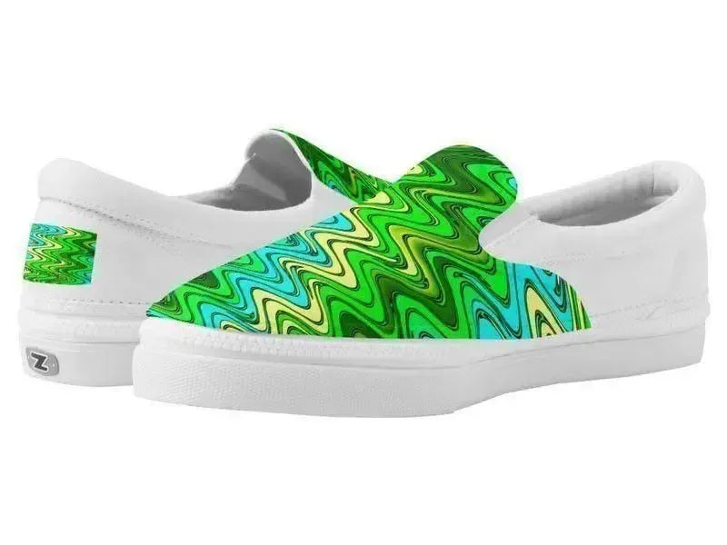 ZipZ Slip-On Sneakers-WAVY #2 ZipZ Slip-On Sneakers-from COLORADDICTED.COM-