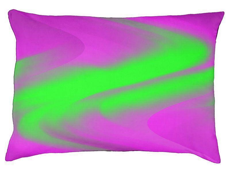 Dog Beds-DREAM PATH Indoor/Outdoor Dog Beds (in various colors &amp; sizes)-Purples &amp; Greens-by COLORADDICTED.COM-