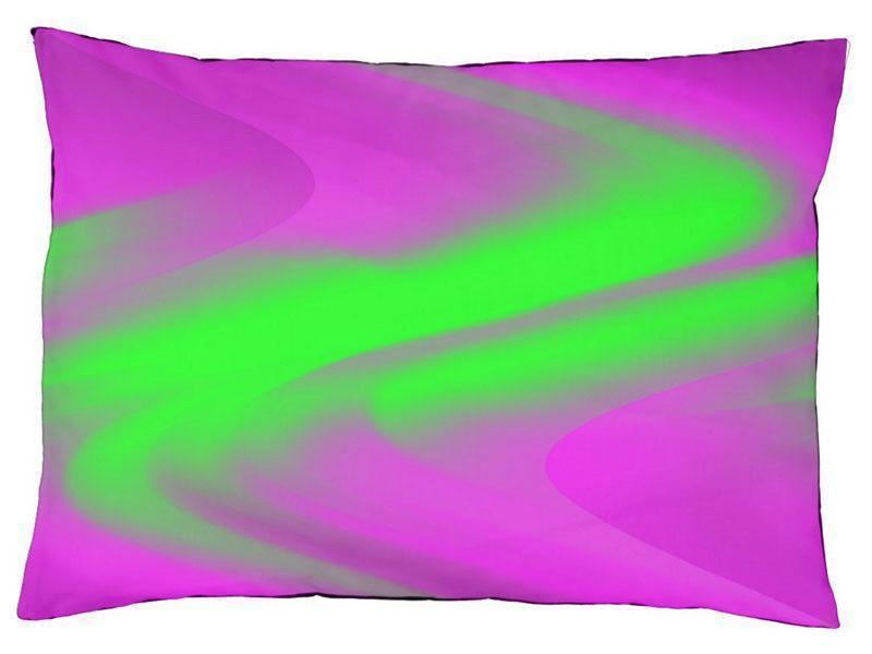 Dog Beds-DREAM PATH Indoor/Outdoor Dog Beds (in various colors &amp; sizes)-Purples &amp; Greens-by COLORADDICTED.COM-