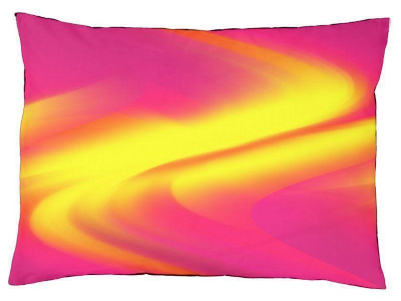 Dog Beds-DREAM PATH Indoor/Outdoor Dog Beds (in various colors &amp; sizes)-Reds, Oranges, Fuchsias, Purples &amp; Yellows-by COLORADDICTED.COM-
